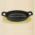 Preseasoned Cast Iron Mini Servighter Cocotte Casserole